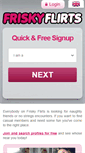 Mobile Screenshot of friskyflirts.com